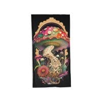 Magic Mushrooms 3 — Psychedelic Tube Scarf by PsychonautDream
