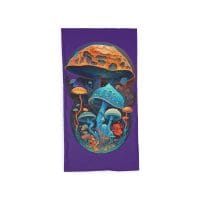 Magic Mushrooms 4 — Psychedelic Tube Scarf by PsychonautDream