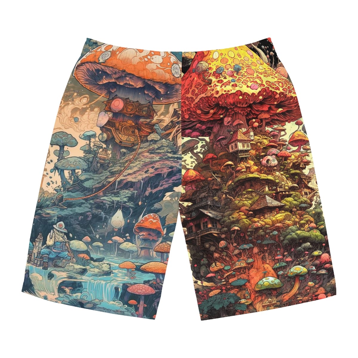 magic mushroom shorts