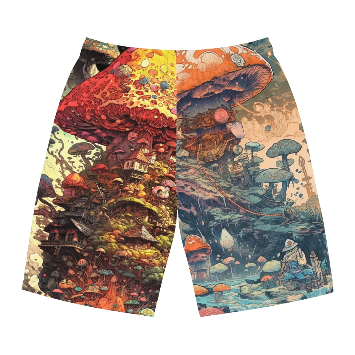 magic mushroom shorts