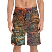 Trippy mushrooms — Psychedelic Shorts by PsychonautDream