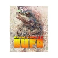 My Spirit Guide Is a Bufo — Psychedelic Blanket by PsychonautDream