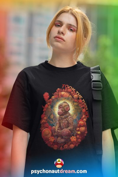 the stoned ape theory shirt