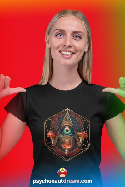 trippy eye t-shirt