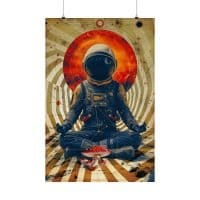 Psychonaut enlightenment — Psychedelic Poster by PsychonautDream