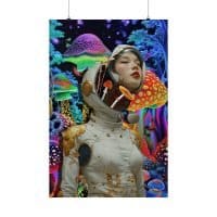Psychonaut Insanity — Psychedelic Poster by PsychonautDream