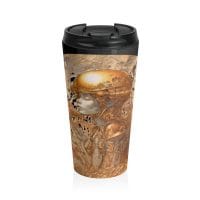 Psychonaut Mechanical Elves — Psychedelic Travel Mug by PsychonautDream