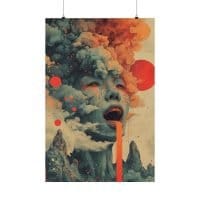 Psychedelic purge — Psychedelic Poster by PsychonautDream