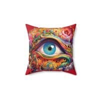 Pyramidion — Psychedelic Pillow by PsychonautDream