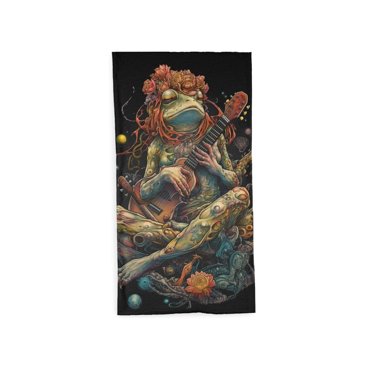 Serenading Bufo alvarius — Psychedelic Tube Scarf by PsychonautDream