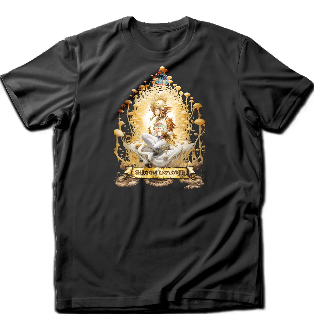 Captivating 'Trippy Monkey' T-shirt featuring playful psychedelic art