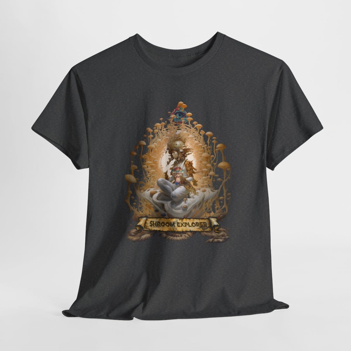 Captivating 'Trippy Monkey' T-shirt featuring playful psychedelic art