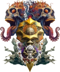Spiritual awakening — Psychedelic T-Shirt by PsychonautDream