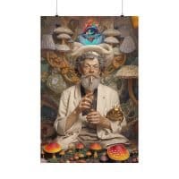 Terence McKenna — Psychedelic Poster by PsychonautDream