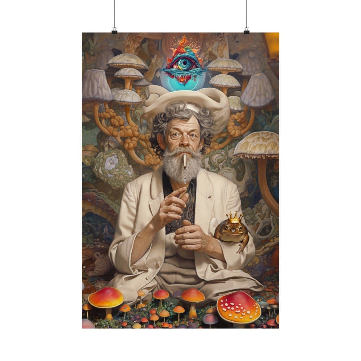 Terence McKenna — Psychedelic Poster by PsychonautDream