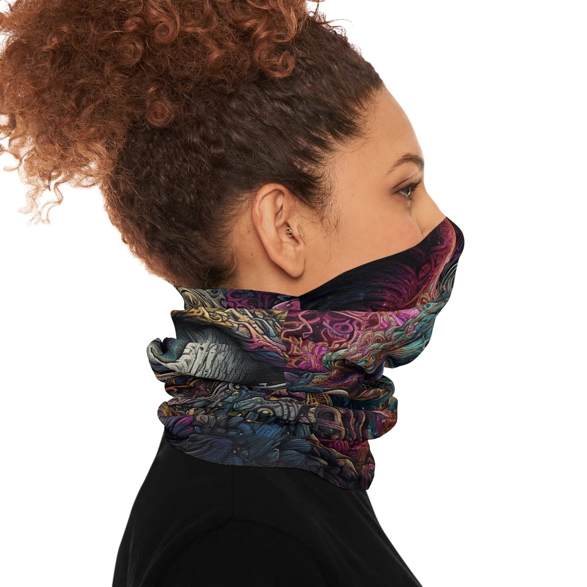 trippy eye scarf