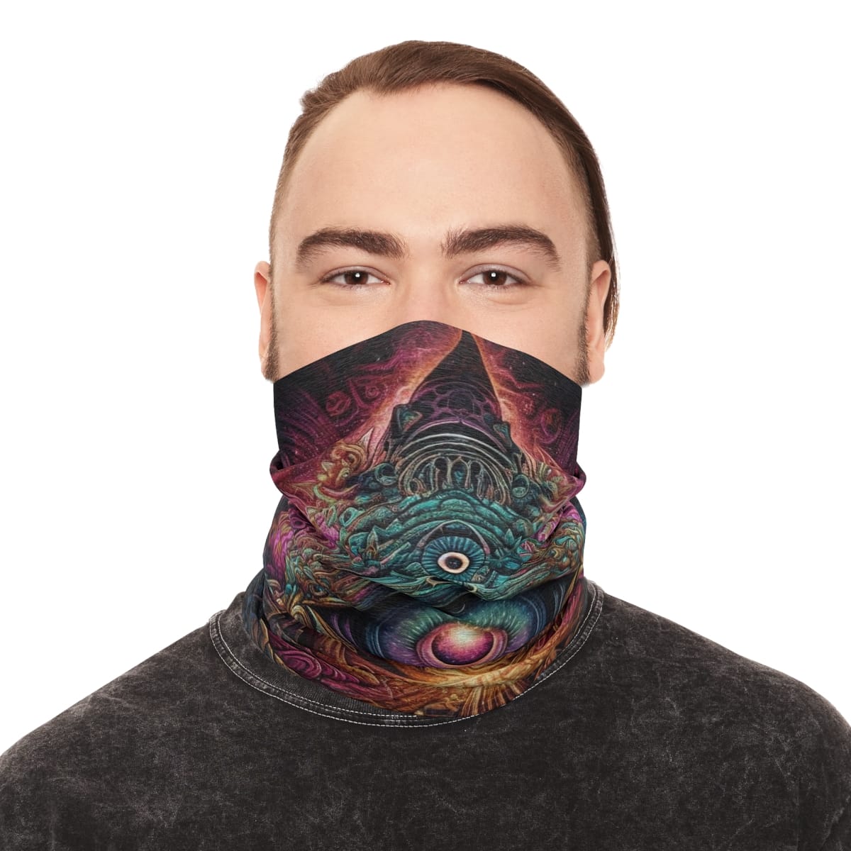 trippy eye scarf