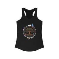 Tree of life and sacred geometry — Women’s Psychedelic Tank Top by PsychonautDream