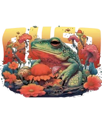 Trippy Bufo — Psychedelic Hoodie by PsychonautDream