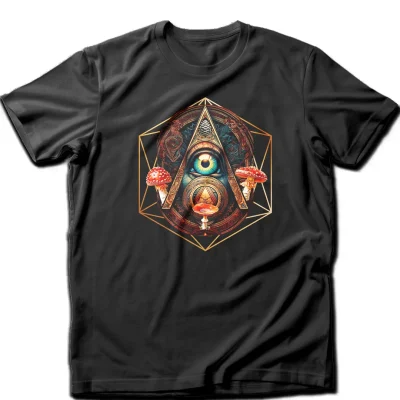 trippy eye t-shirt