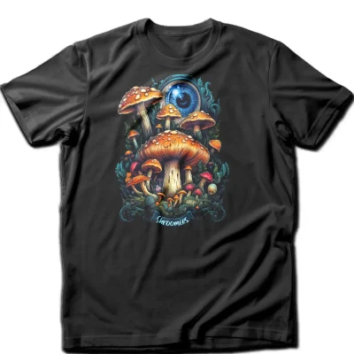 classic psychedelics t-shirt design