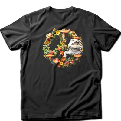 shroom peace t-shirt