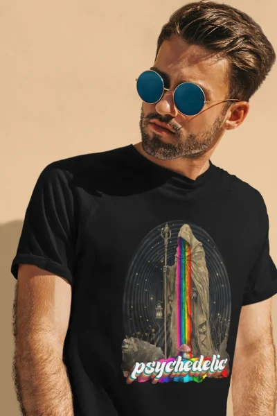 psychedelic hermit t-shirt