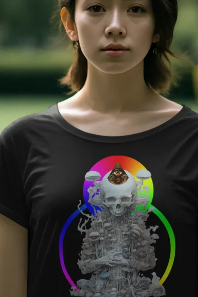 ego death via psychedelics t-shirt