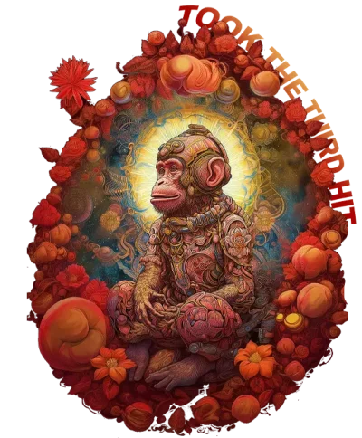 the stoned ape theory shirt