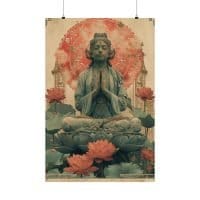 Zen 2 — Psychedelic Poster by PsychonautDream