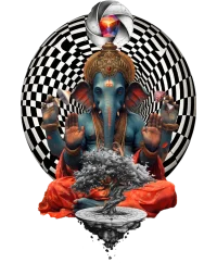 Zen and psychedelics 3 — Psychedelic T-Shirt by PsychonautDream