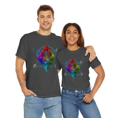 psychedelic wizard t-shirt