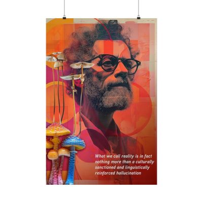 terence McKenna and shrooms