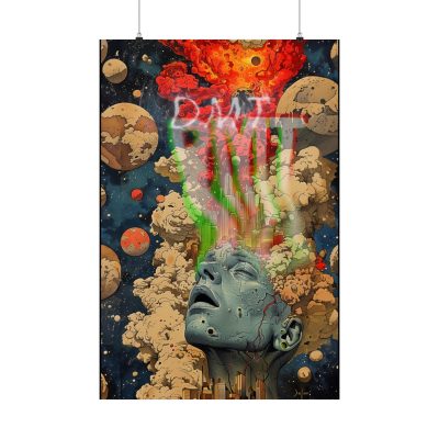 dmt induced ego death poster