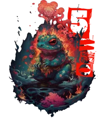 5-MeO Bufo trippy Toad — Psychedelic T-Shirt by PsychonautDream