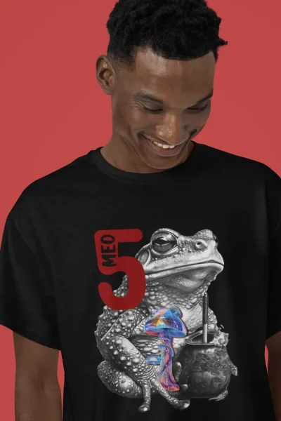 5 meo dmt bufo tshirt