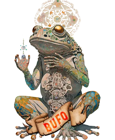 mystical bufo tripping on dmt