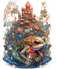 Bufo Magic trippy Toad — Psychedelic T-Shirt by PsychonautDream