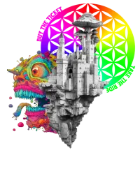 Buy the ticket, take the ride — Psychedelic T-Shirt by PsychonautDream