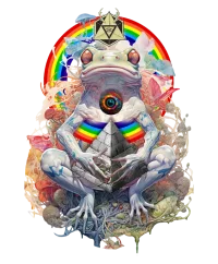 Enlightenment, Cosmic Birth - Psychedelic DMT — Psychedelic T-Shirt by PsychonautDream
