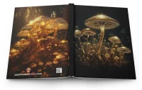 Golden Teacher Shroom — Psychedelic Journal by PsychonautDream