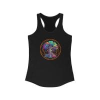 Roots to Cosmos — Women’s Psychedelic Tank Top by PsychonautDream