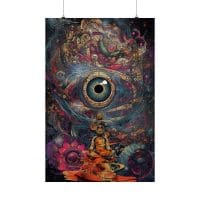 The Psychonaut — Psychedelic Poster by PsychonautDream