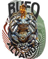 Trippy Bufo Alvarius — Psychedelic T-Shirt by PsychonautDream