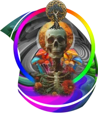 Trippy Ego Death — Psychedelic T-Shirt by PsychonautDream