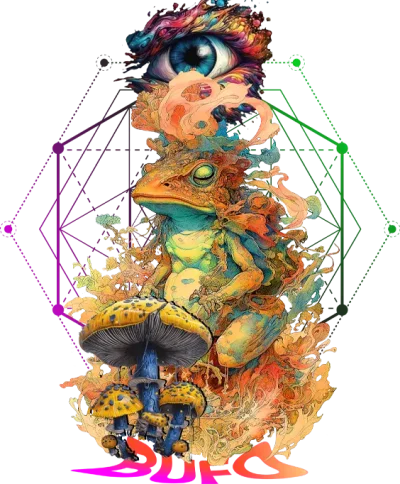 psychedelic bufo toad