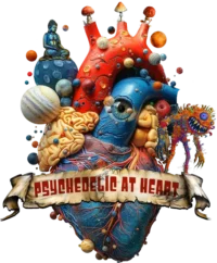 psychedelic heart