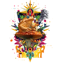 Ayahuasca Ceremony & 5-MeO-DMT Bufo — Psychedelic T-Shirt by PsychonautDream