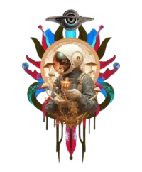 Ayahuasca Psychonaut — Psychedelic T-Shirt by PsychonautDream