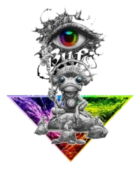 Bufo — Be the Universe — Psychedelic T-Shirt by PsychonautDream